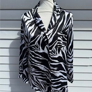 Victoria's Secret zebra stripe pajamas